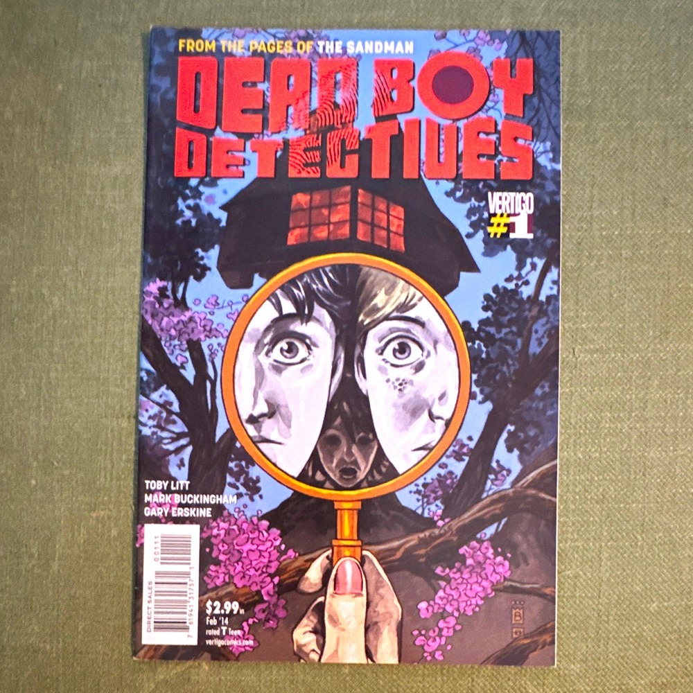 Vertigo Dead Boy Detectives #1 (2014) Toby Litt Mark Buckingham Gary Erskine